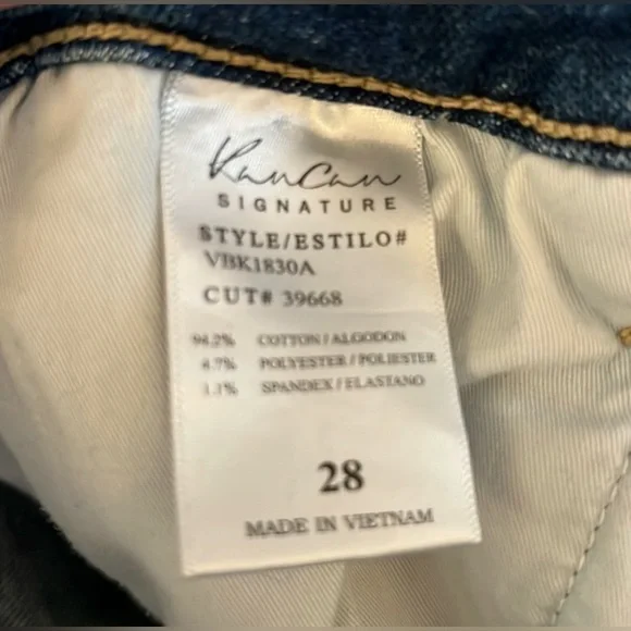 KanCan Signature Kurvy Ultra High Rise Ankle Skinny Jeans - Picture 5 of 5